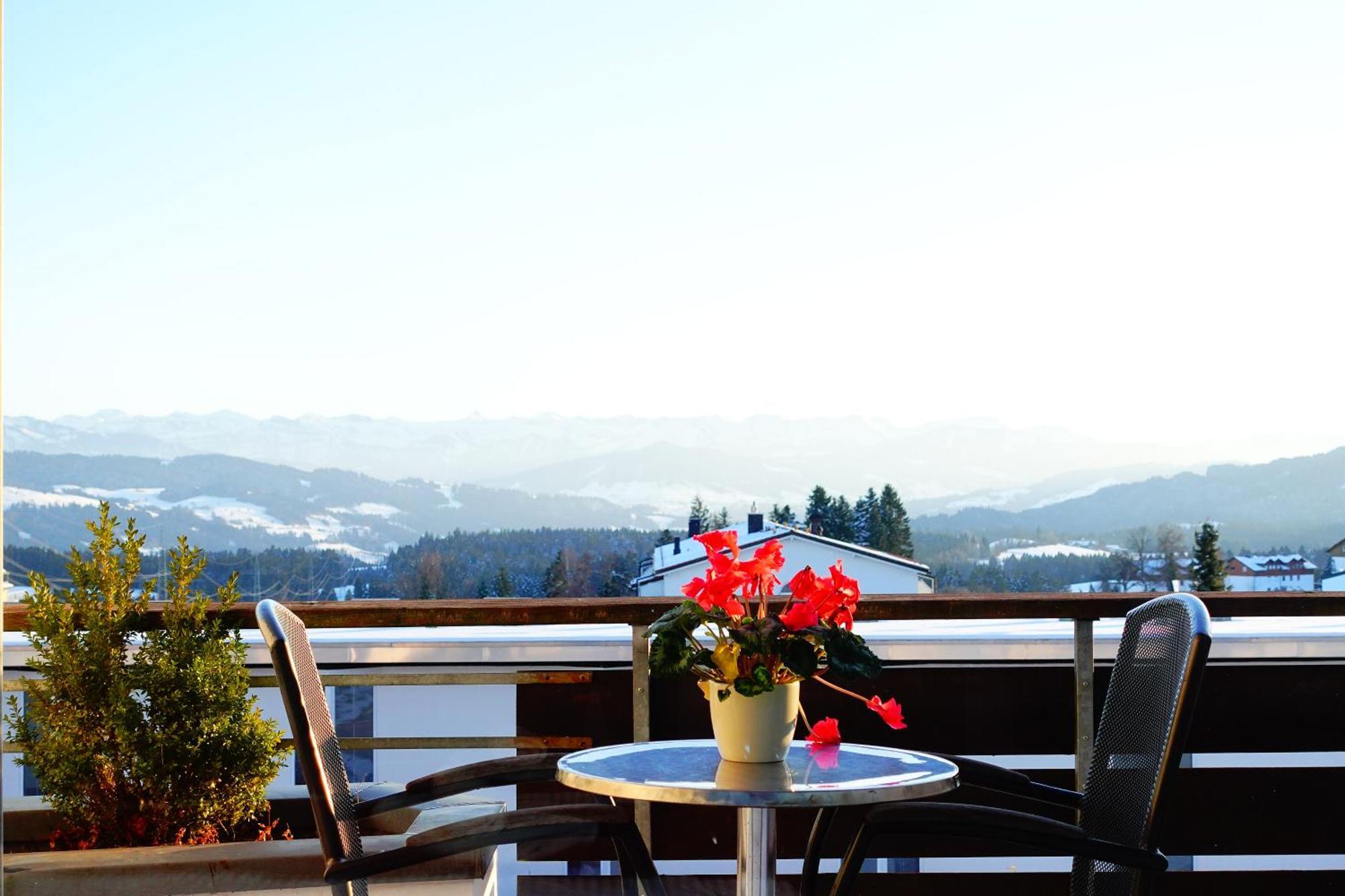 Relax-Red Mit Pool Und Sauna Scheidegg Eksteriør billede